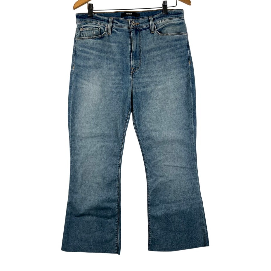 Hudson Barbara Bootcut Jeans Womens 31 High Rise Denim Comfort Stretch